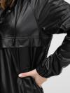 Dámska čierna bunda eko koža SLANCIA 906
